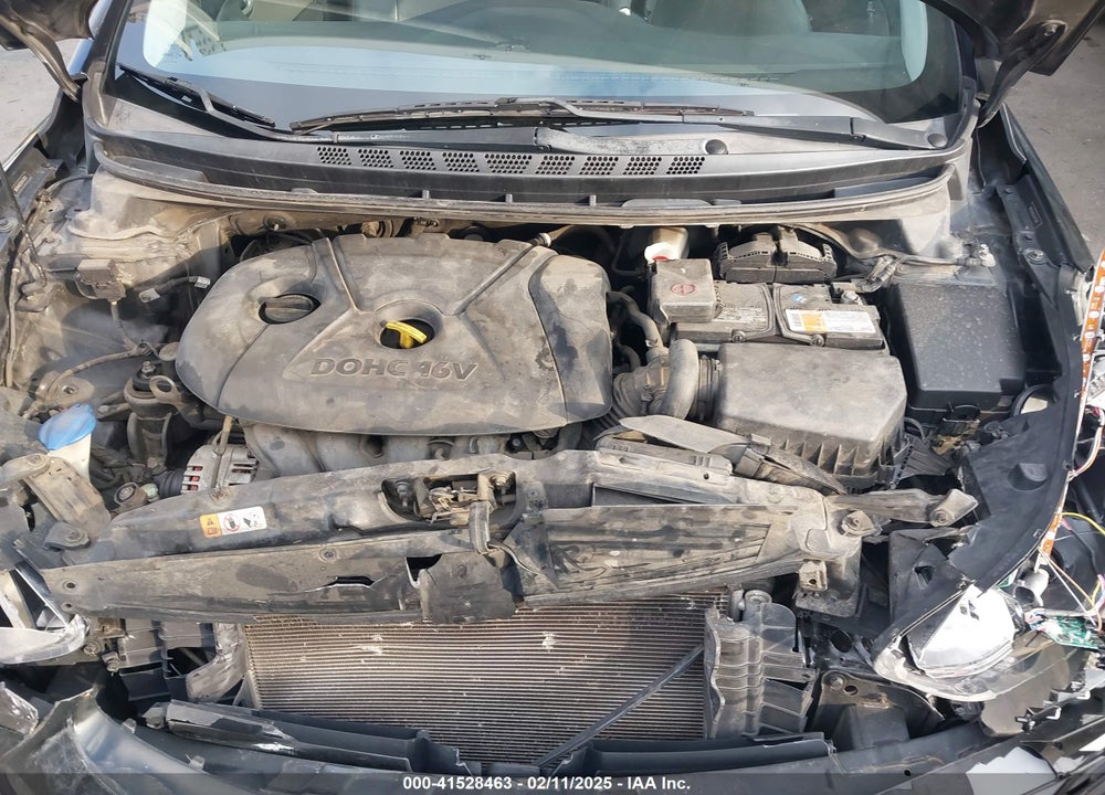 2014 HYUNDAI ELANTRA VIN: 5NPDH4AEXEH473815