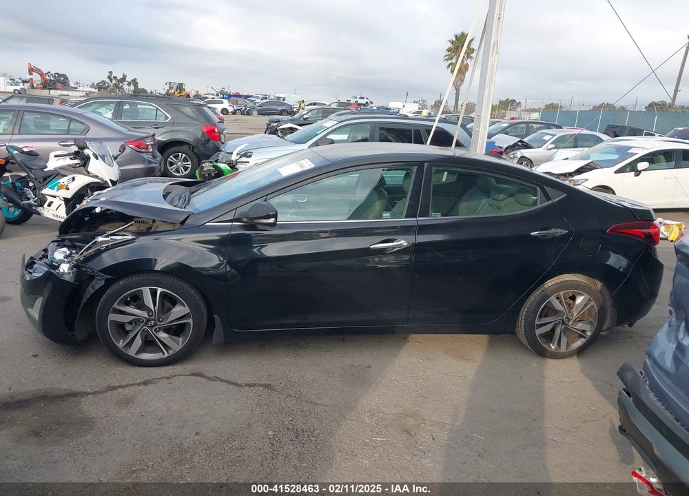2014 HYUNDAI ELANTRA VIN: 5NPDH4AEXEH473815