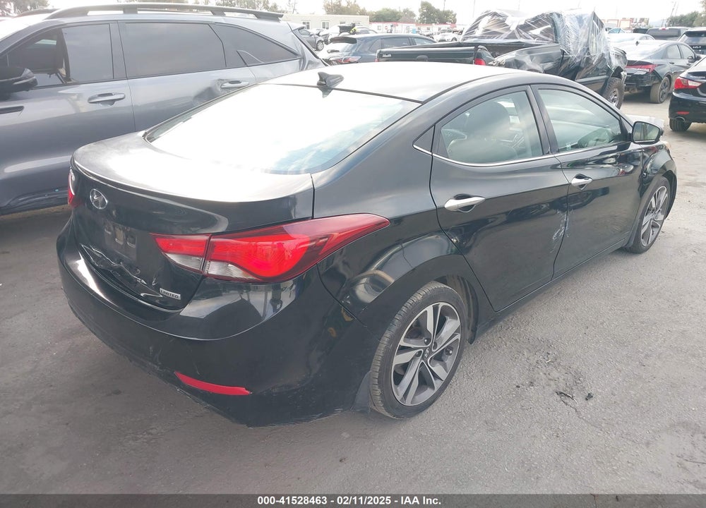 2014 HYUNDAI ELANTRA VIN: 5NPDH4AEXEH473815