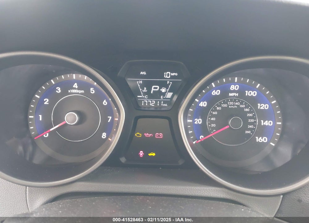 2014 HYUNDAI ELANTRA VIN: 5NPDH4AEXEH473815