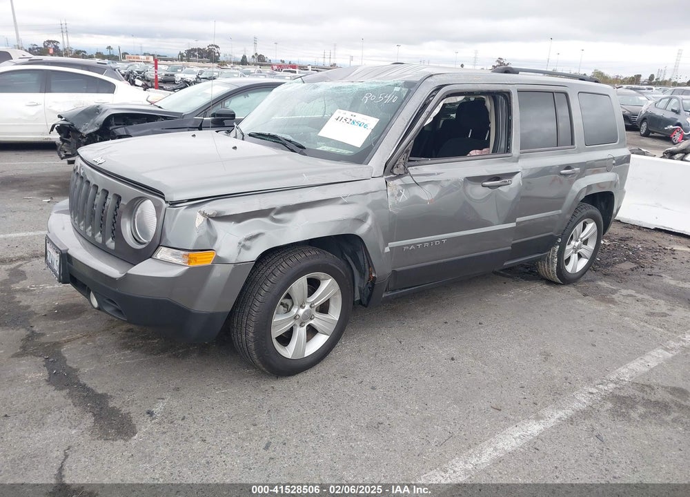 2014 JEEP PATRIOT LATITUDE VIN: 1C4NJPFA9ED507703