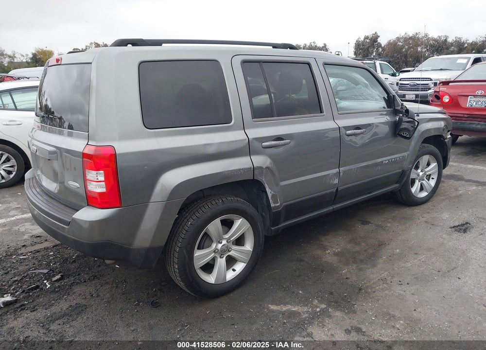 2014 JEEP PATRIOT LATITUDE VIN: 1C4NJPFA9ED507703