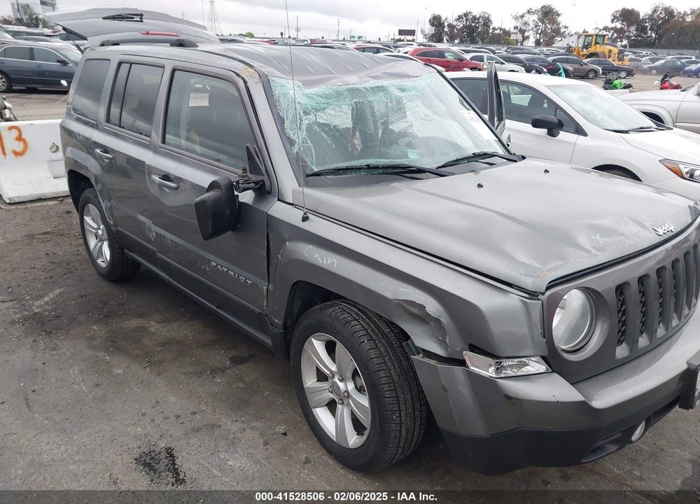 2014 JEEP PATRIOT LATITUDE VIN: 1C4NJPFA9ED507703