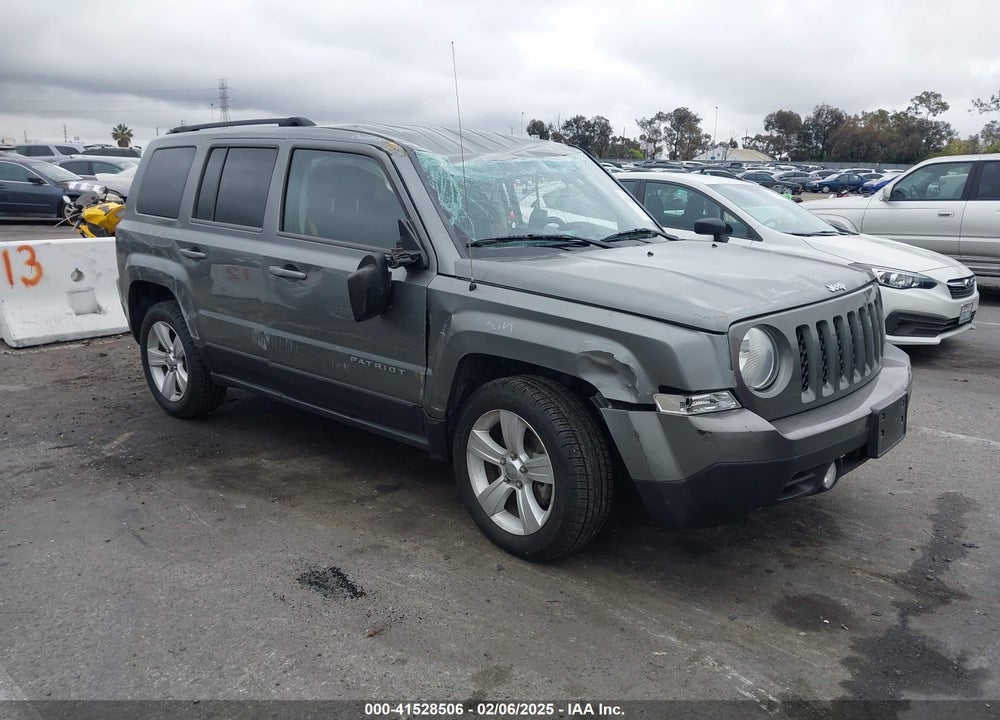 2014 JEEP PATRIOT LATITUDE VIN: 1C4NJPFA9ED507703