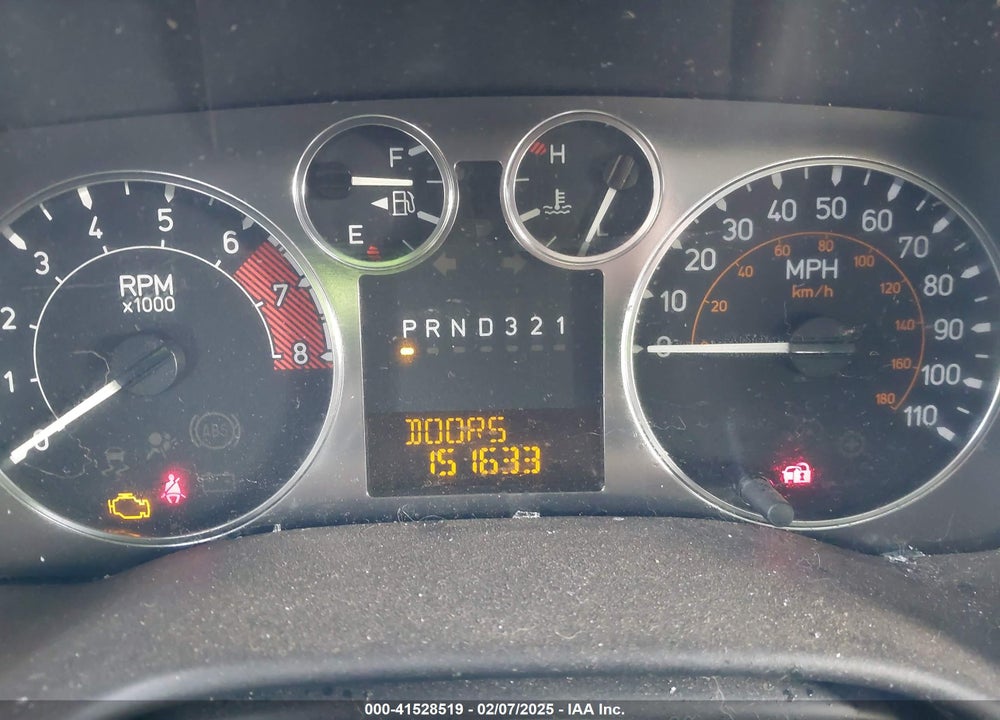 2007 HUMMER H3 SUV VIN: 5GTDN13E678197857