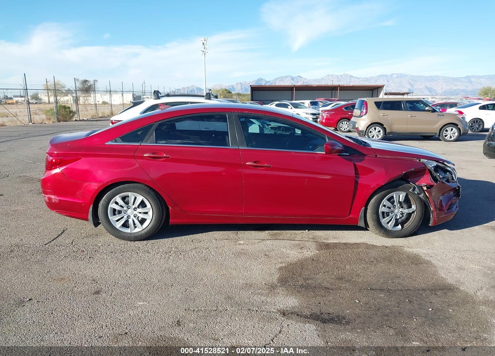 2013 HYUNDAI SONATA GLS VIN: 5NPEB4AC2DH524551