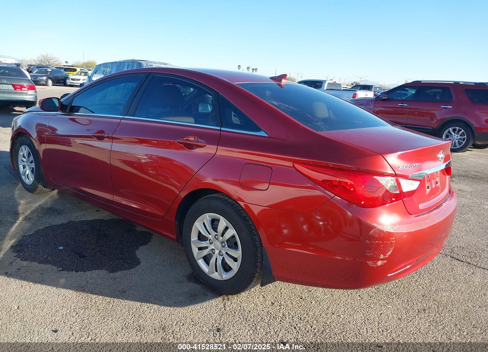 2013 HYUNDAI SONATA GLS VIN: 5NPEB4AC2DH524551