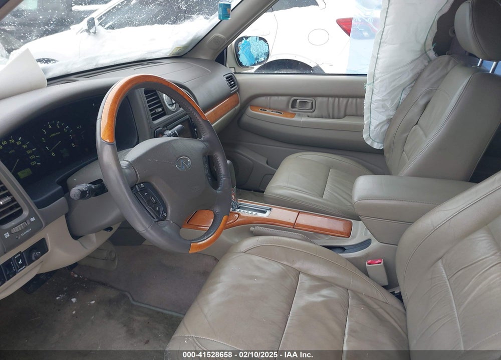 2002 INFINITI QX4 LUXURY VIN: JNRDR09Y02W256431