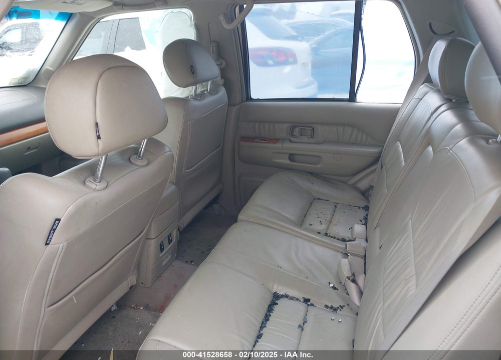 2002 INFINITI QX4 LUXURY VIN: JNRDR09Y02W256431