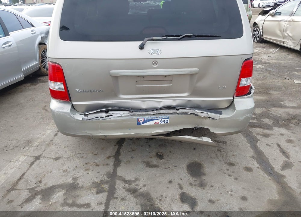 2005 KIA SEDONA EX/LX VIN: KNDUP132156693259