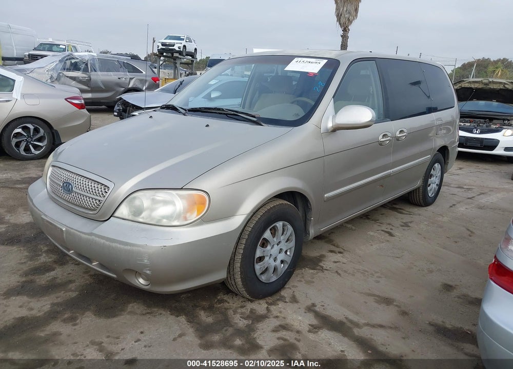 2005 KIA SEDONA EX/LX VIN: KNDUP132156693259