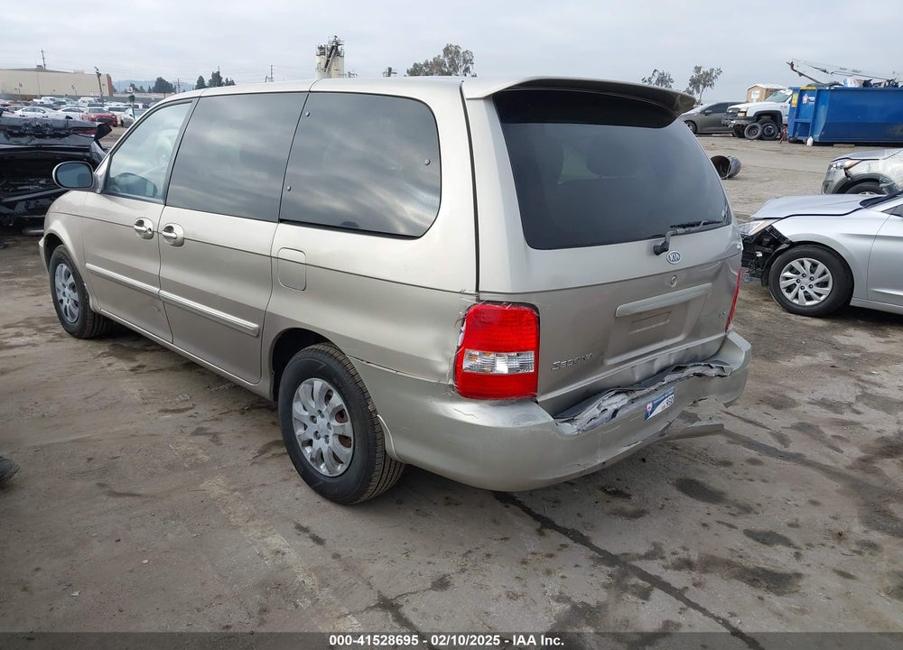 2005 KIA SEDONA EX/LX VIN: KNDUP132156693259