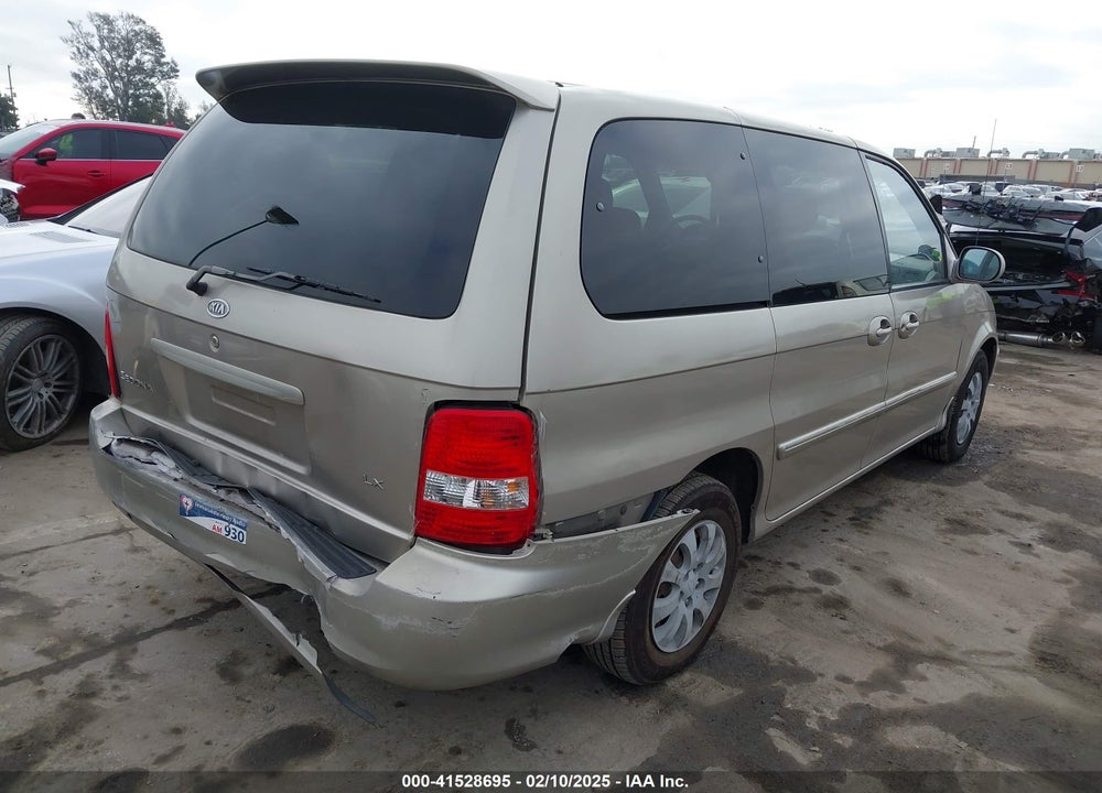 2005 KIA SEDONA EX/LX VIN: KNDUP132156693259