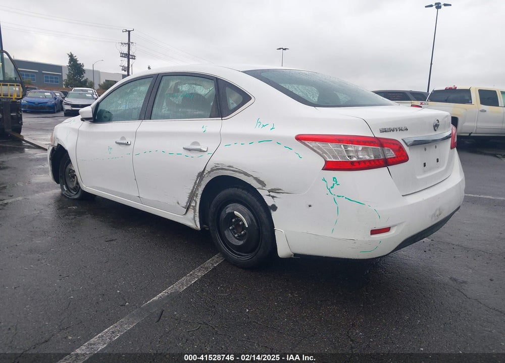 2015 NISSAN SENTRA S VIN: 3N1AB7AP5FY371434