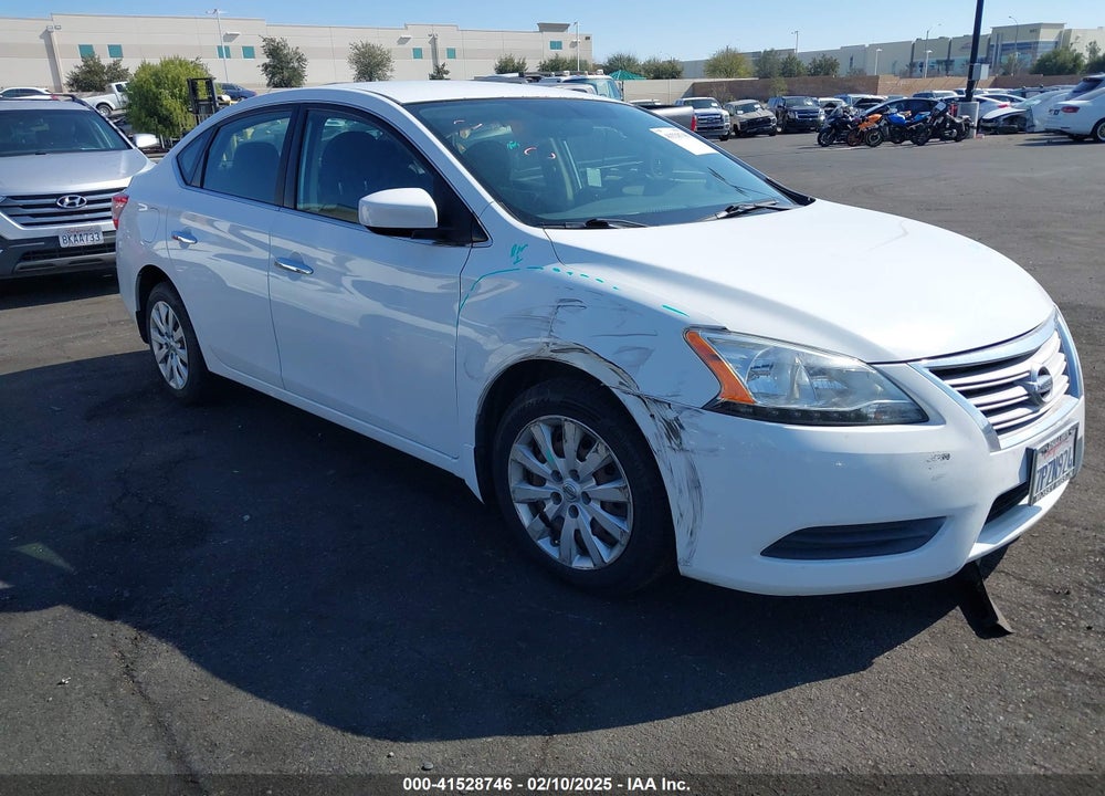 2015 NISSAN SENTRA S VIN: 3N1AB7AP5FY371434