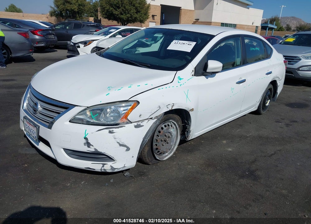 2015 NISSAN SENTRA S VIN: 3N1AB7AP5FY371434