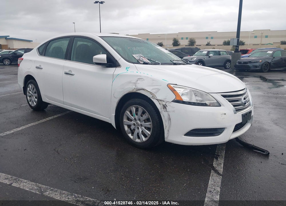 2015 NISSAN SENTRA S VIN: 3N1AB7AP5FY371434