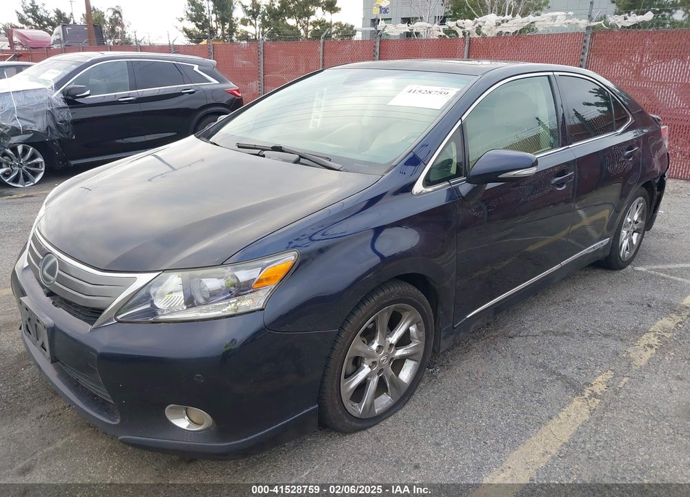 2010 LEXUS HS 250H VIN: JTHBB1BA9A2012103