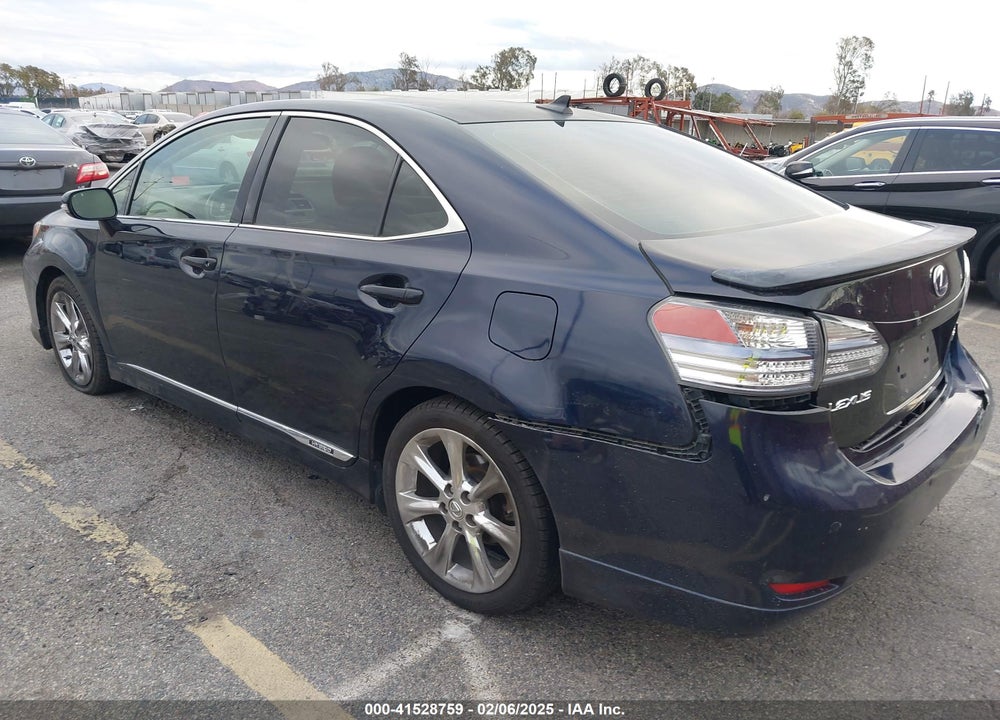 2010 LEXUS HS 250H VIN: JTHBB1BA9A2012103
