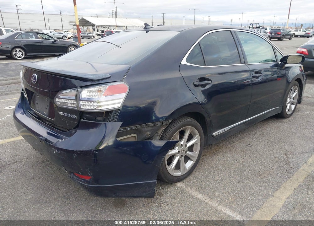 2010 LEXUS HS 250H VIN: JTHBB1BA9A2012103