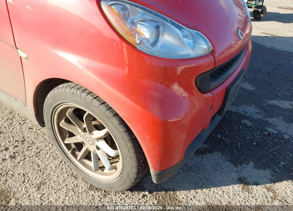 2008 SMART FORTWO PASSION VIN: WMEEK31XX8K088246