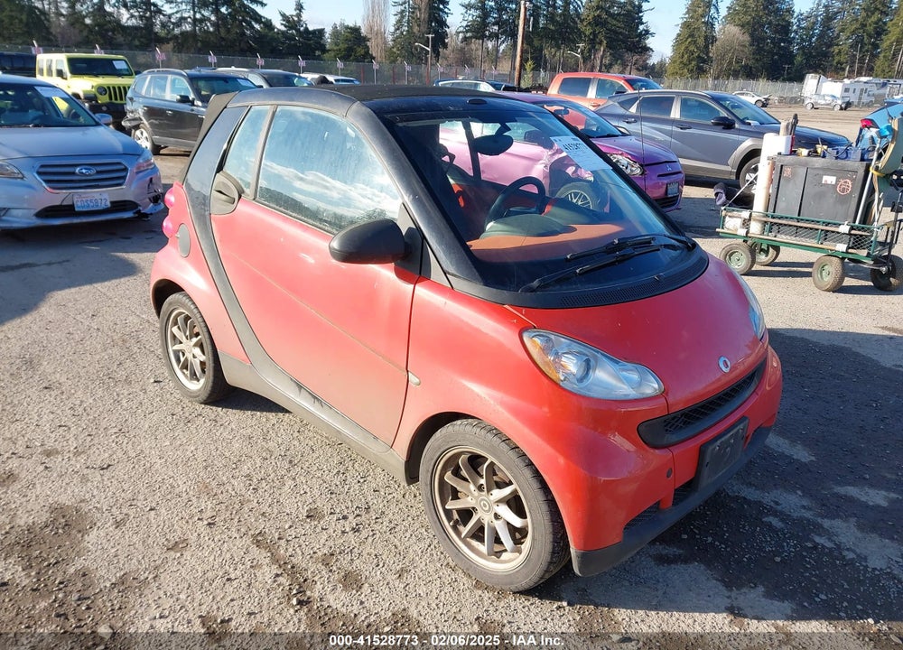 2008 SMART FORTWO PASSION VIN: WMEEK31XX8K088246