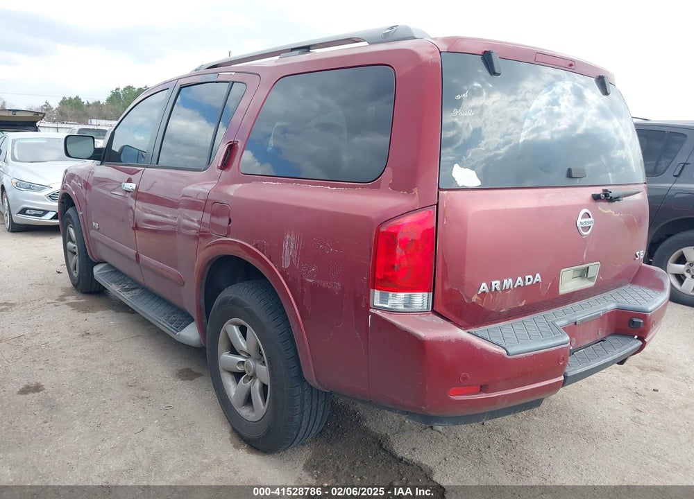 2009 NISSAN ARMADA SE VIN: 5N1AA08C19N602904
