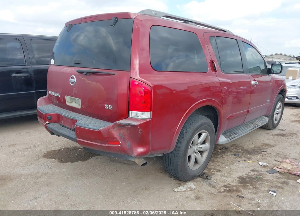 2009 NISSAN ARMADA SE VIN: 5N1AA08C19N602904