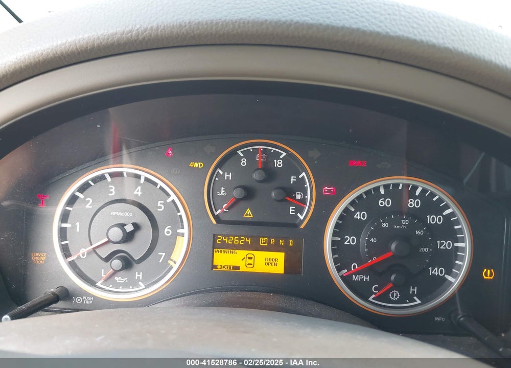 2009 NISSAN ARMADA SE VIN: 5N1AA08C19N602904