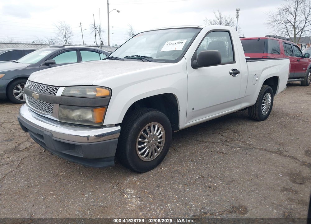 2007 CHEVROLET COLORADO VIN: 1GCCS149078118681