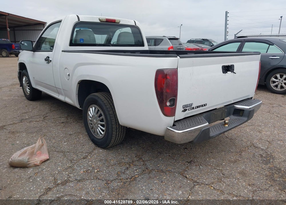2007 CHEVROLET COLORADO VIN: 1GCCS149078118681