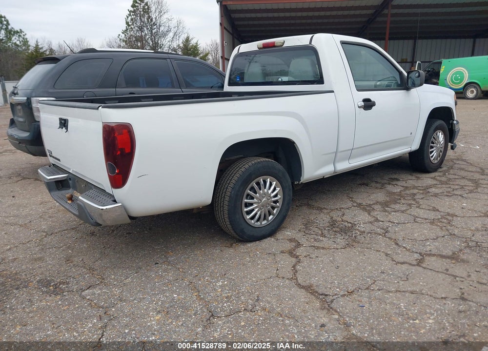 2007 CHEVROLET COLORADO VIN: 1GCCS149078118681