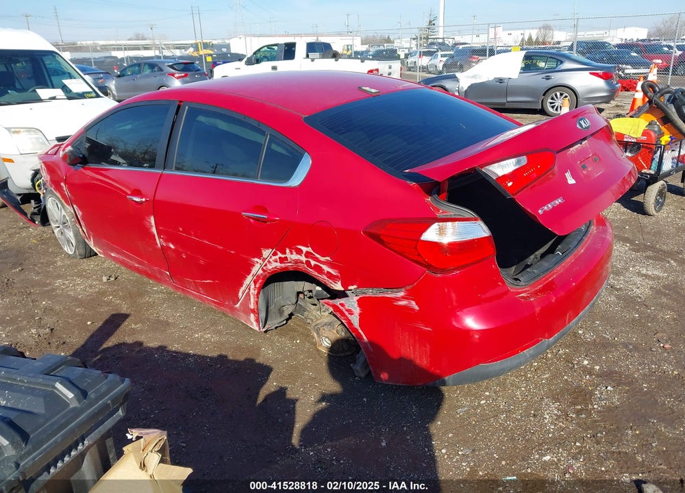 2014 KIA FORTE EX VIN: KNAFX4A84E5084607