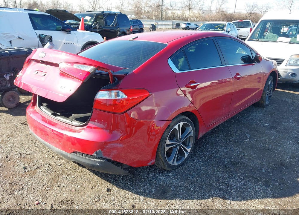 2014 KIA FORTE EX VIN: KNAFX4A84E5084607