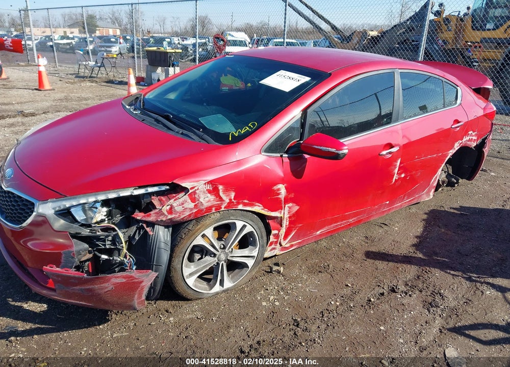 2014 KIA FORTE EX VIN: KNAFX4A84E5084607