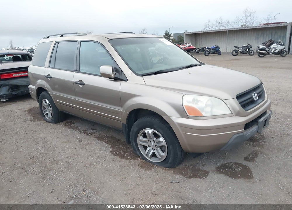 2005 HONDA PILOT EX-L VIN: 2HKYF185X5H514715