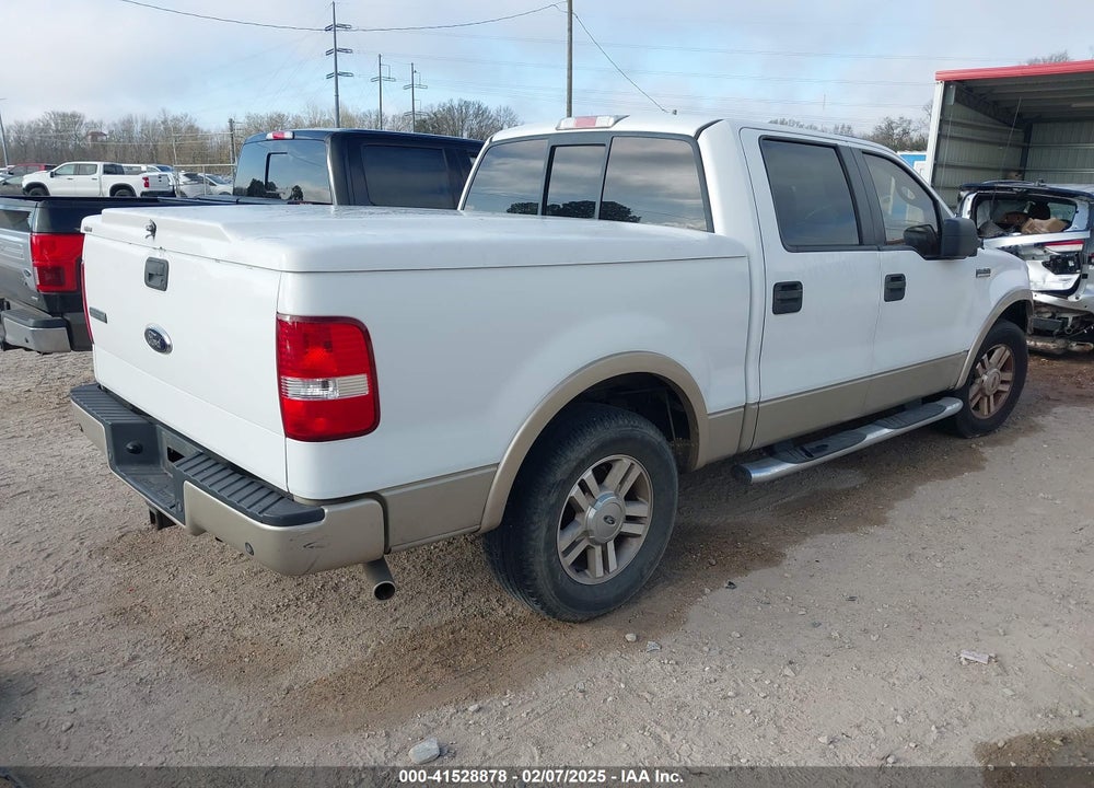 2008 FORD F-150 60TH ANNIVERSARY/FX2/KING RANCH/LARIAT/XLT VIN: 1FTPW12V68FA92574