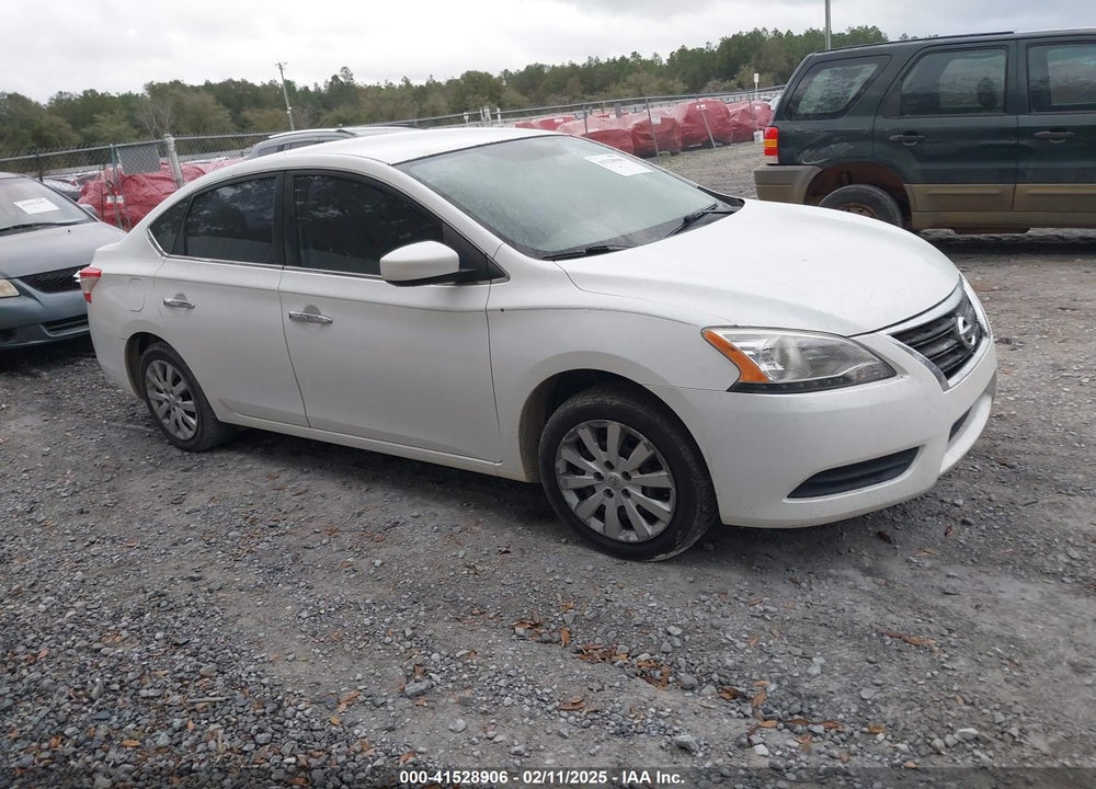 2014 NISSAN SENTRA SV VIN: 3N1AB7AP0EY262989