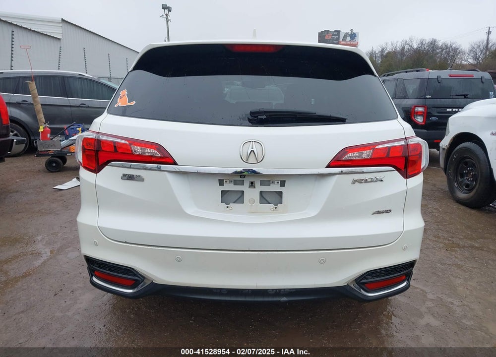 2016 ACURA RDX ADVANCE PACKAGE VIN: 5J8TB4H75GL027866