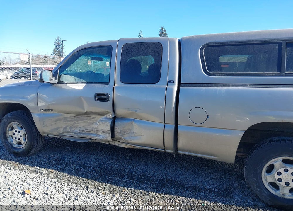 2002 CHEVROLET SILVERADO 1500 LS VIN: 1GCEK19V92E228430