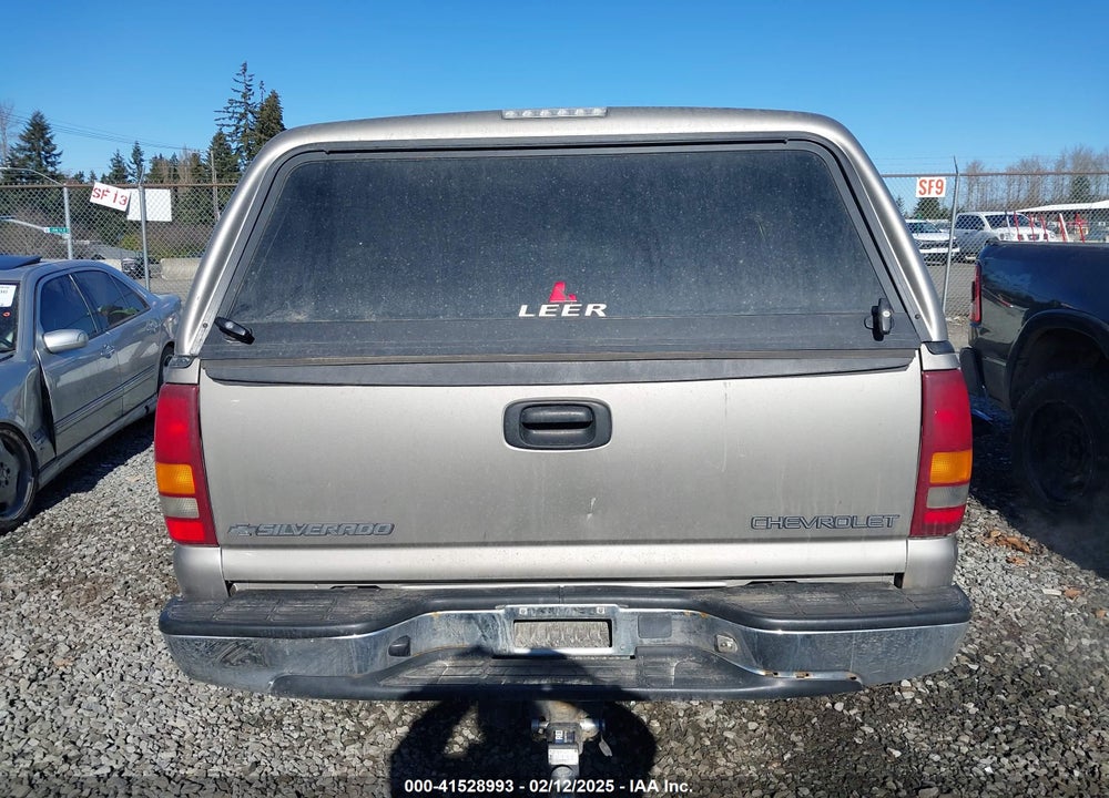 2002 CHEVROLET SILVERADO 1500 LS VIN: 1GCEK19V92E228430