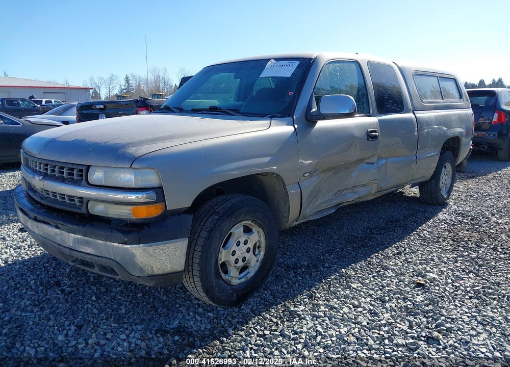 2002 CHEVROLET SILVERADO 1500 LS VIN: 1GCEK19V92E228430