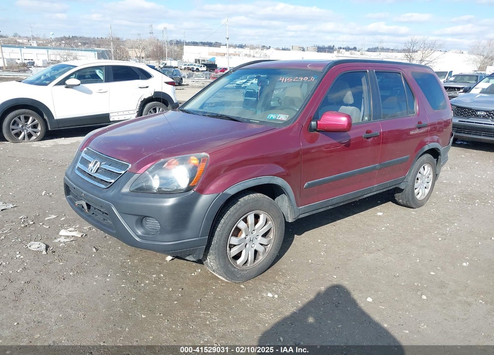 2005 HONDA CR-V EX VIN: JHLRD78805C033300