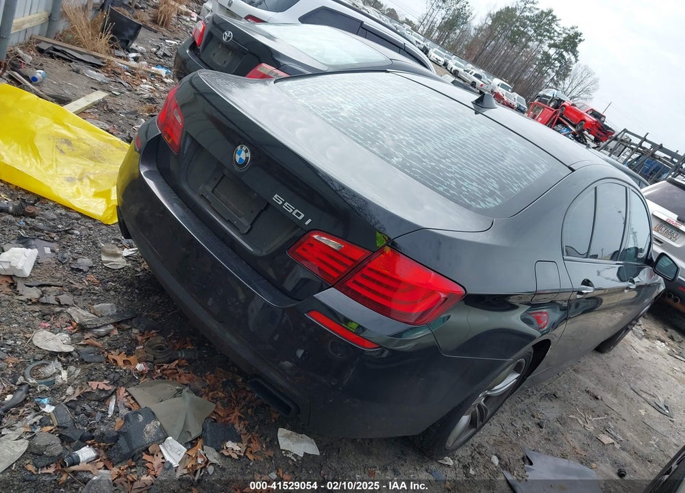 2011 BMW 550I VIN: WBAFR9C58BDE81817
