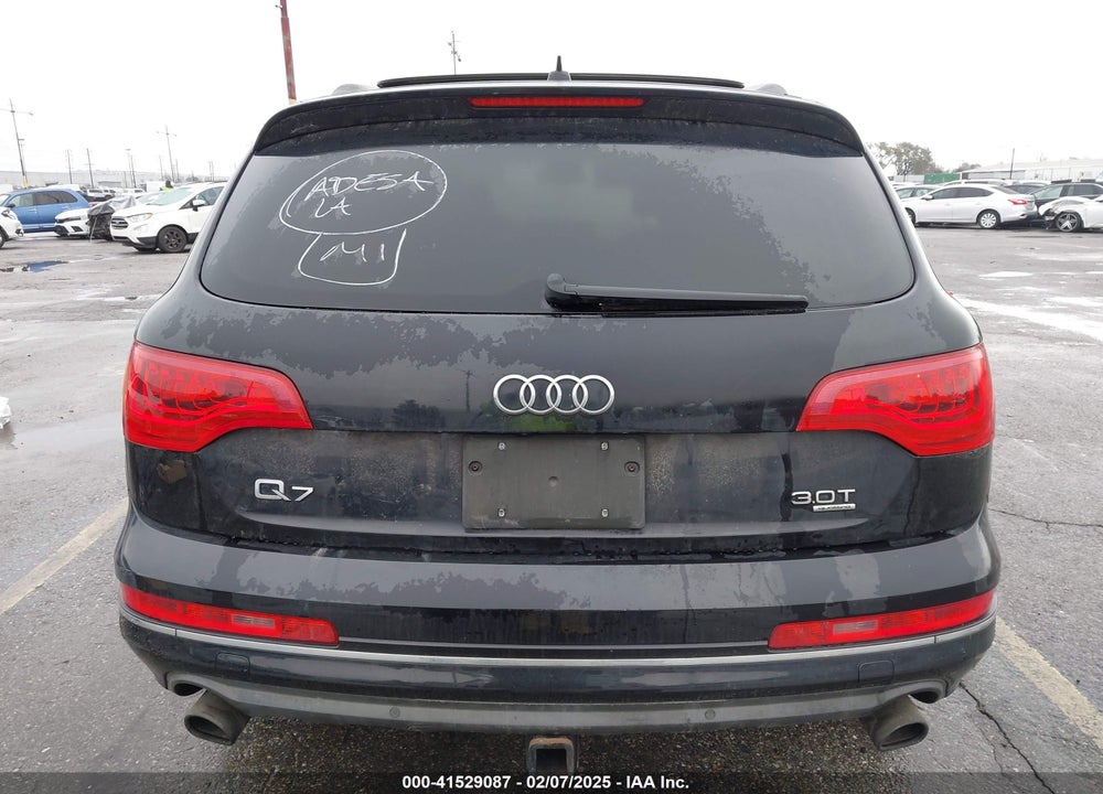 2014 AUDI Q7 3.0T PREMIUM VIN: WA1LGBFE9ED005845