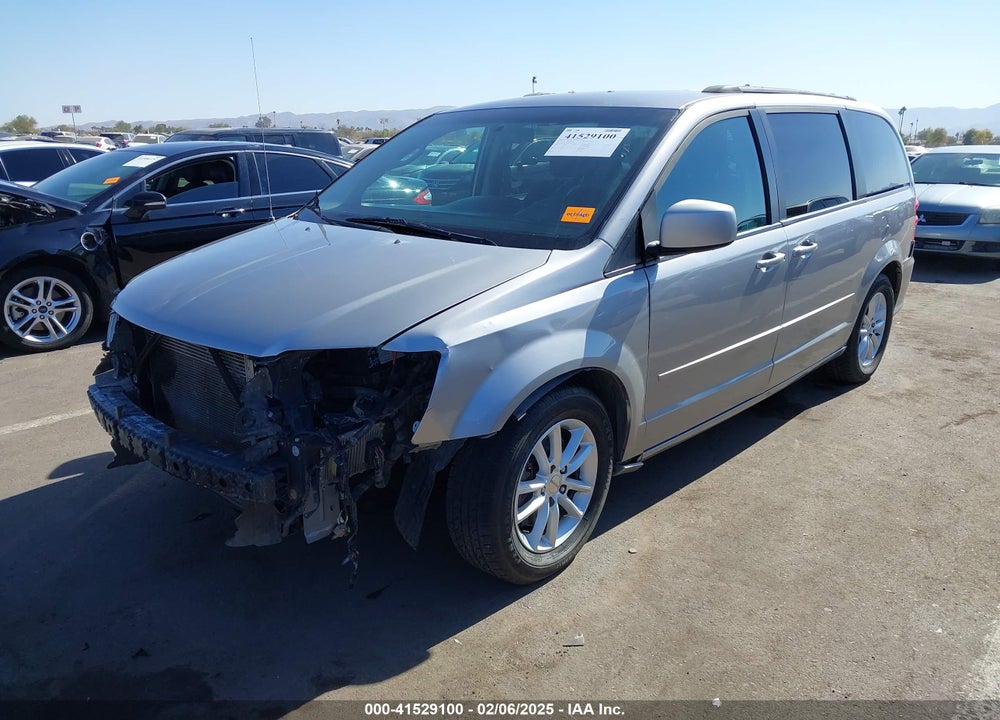 2016 DODGE GRAND CARAVAN SXT VIN: 2C4RDGCG6GR344168