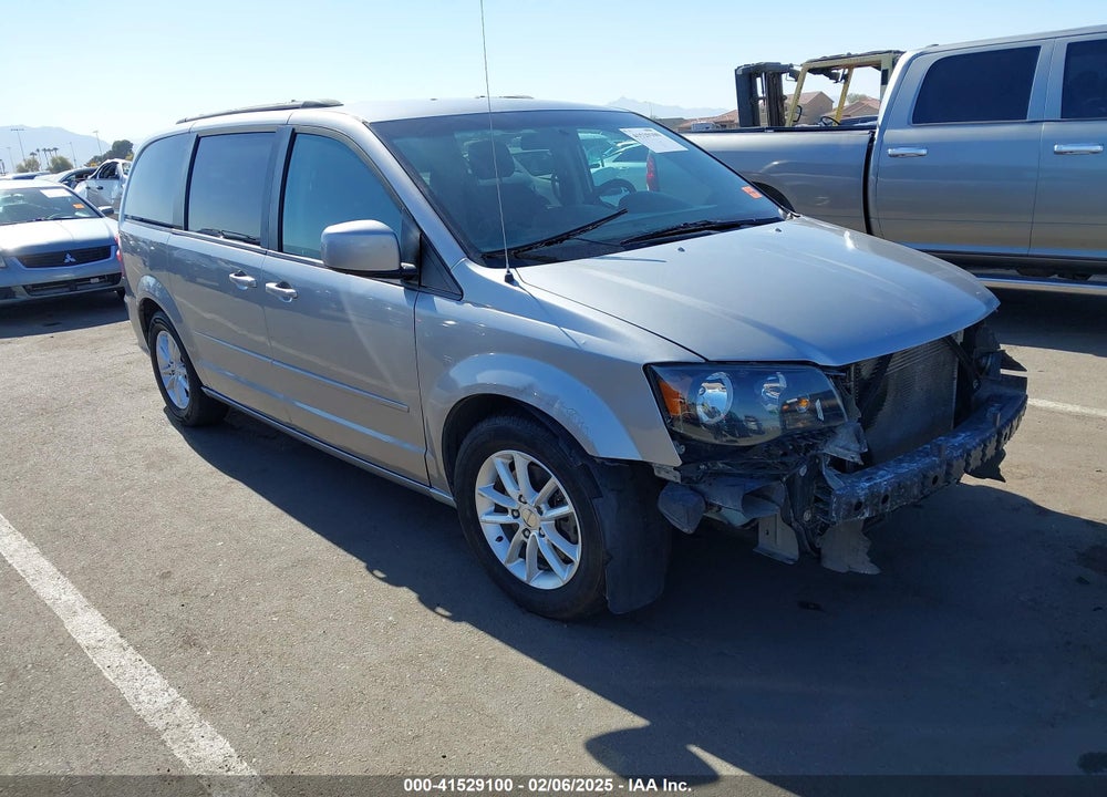 2016 DODGE GRAND CARAVAN SXT VIN: 2C4RDGCG6GR344168
