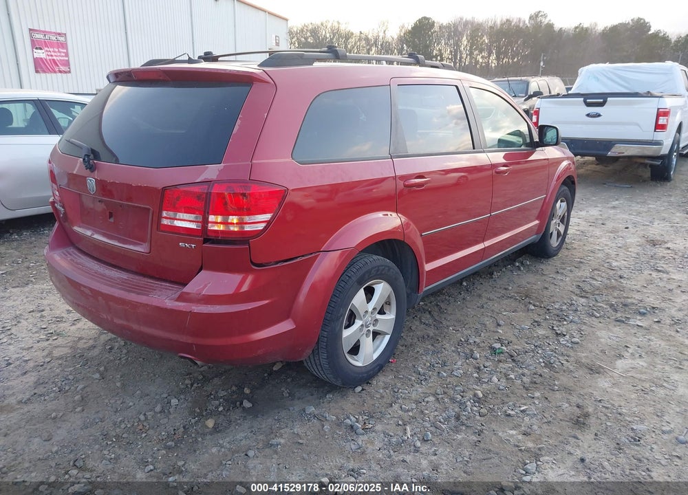2009 DODGE JOURNEY SXT VIN: 3D4GG57V29T140062