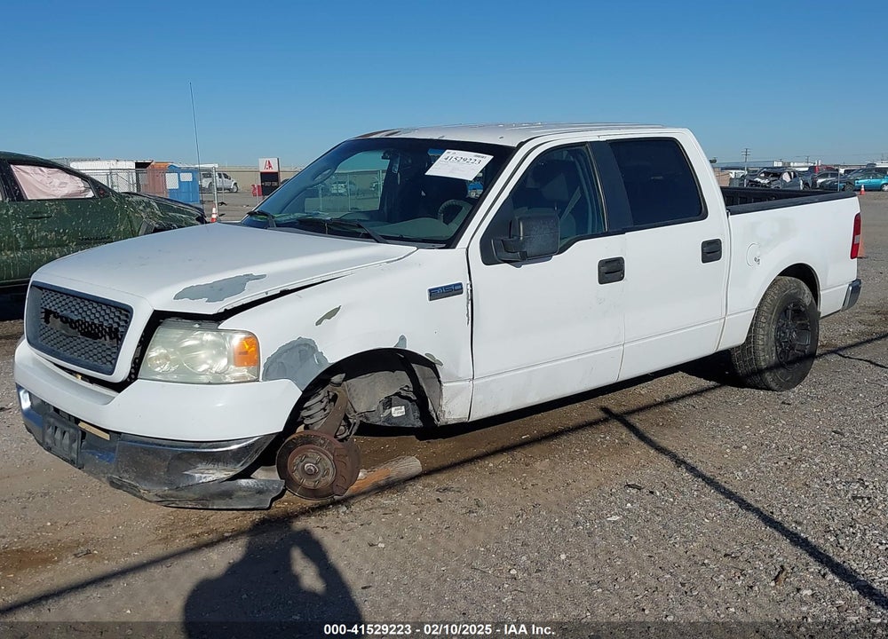 2005 FORD F-150 XLT VIN: 1FTRW12W25KC83543