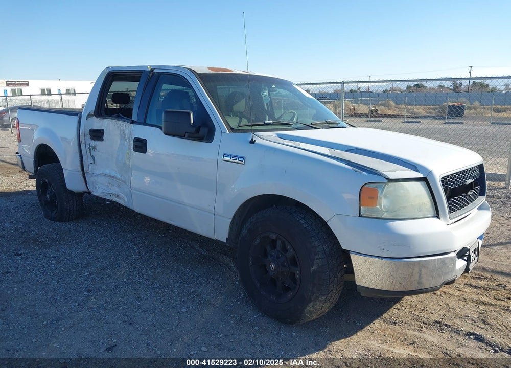 2005 FORD F-150 XLT VIN: 1FTRW12W25KC83543